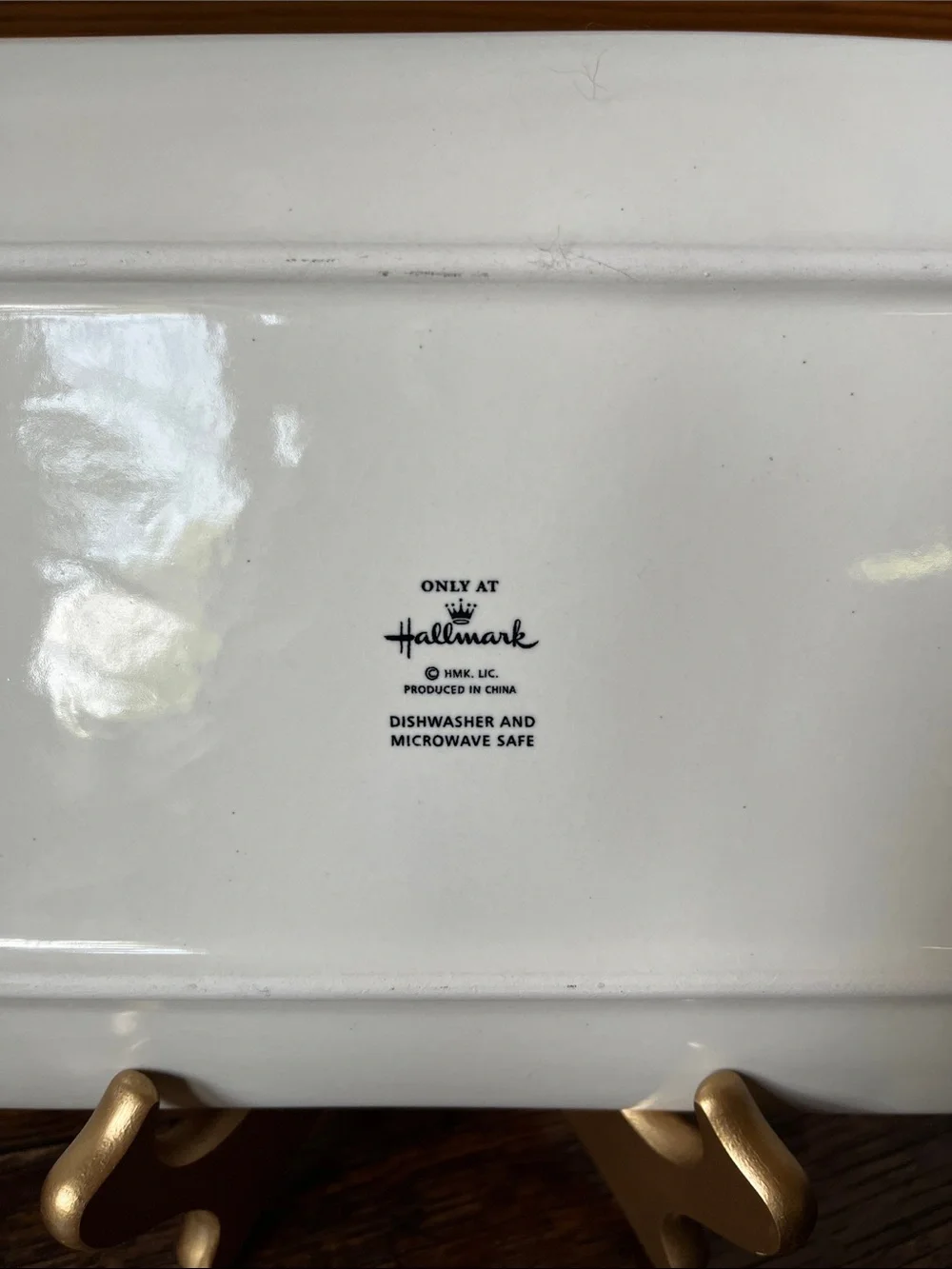 HALLMARK CERAMIC SERVING TRAY